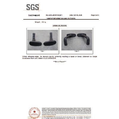 SGS測試報(bào)告